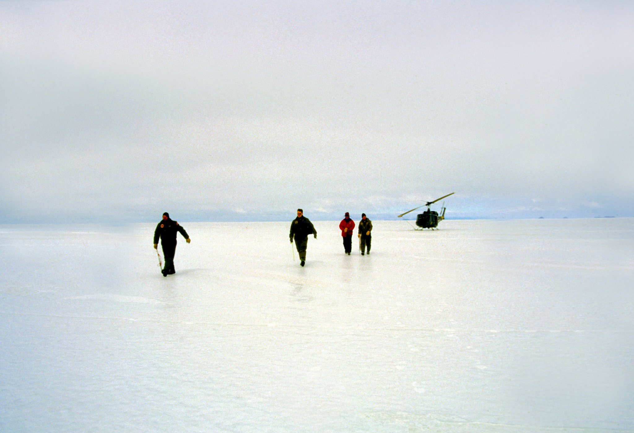 At the sea ice edge